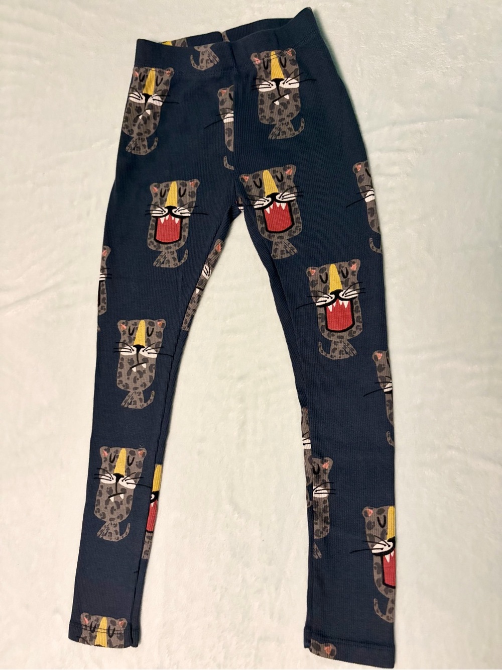 ZARA*  Kids Leopard Face Print Leggings